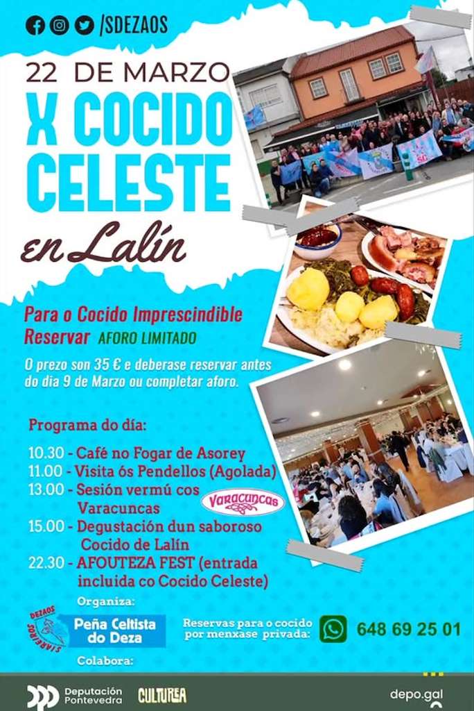 VIII Cocido Celeste en Lalín