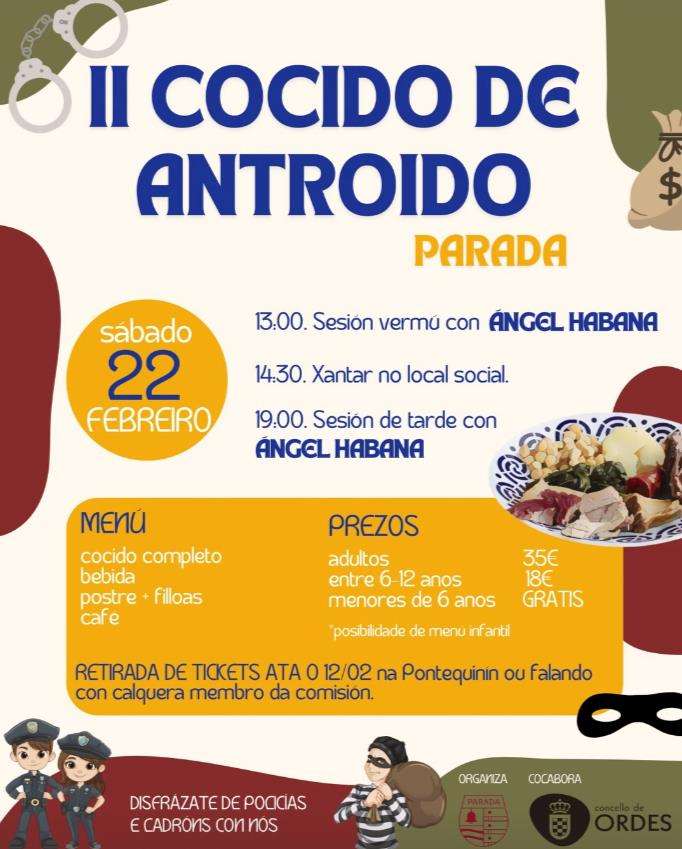II Cocido de Antroido de Parada en Ordes