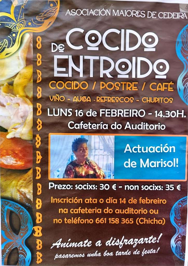Cocido de Carnaval en Cedeira