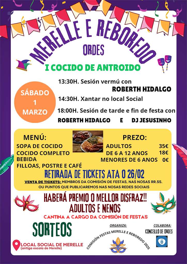 I Cocido de Carnaval de Merelle e Reboredo en Ordes