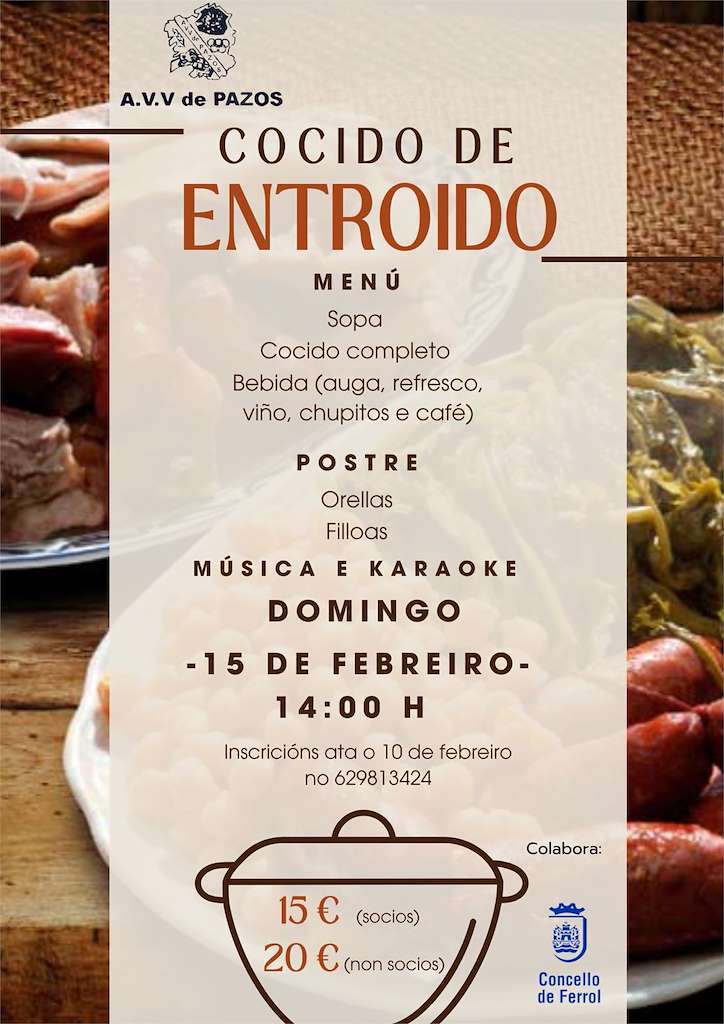 Cocido de Carnaval de Pazos  en Ferrol