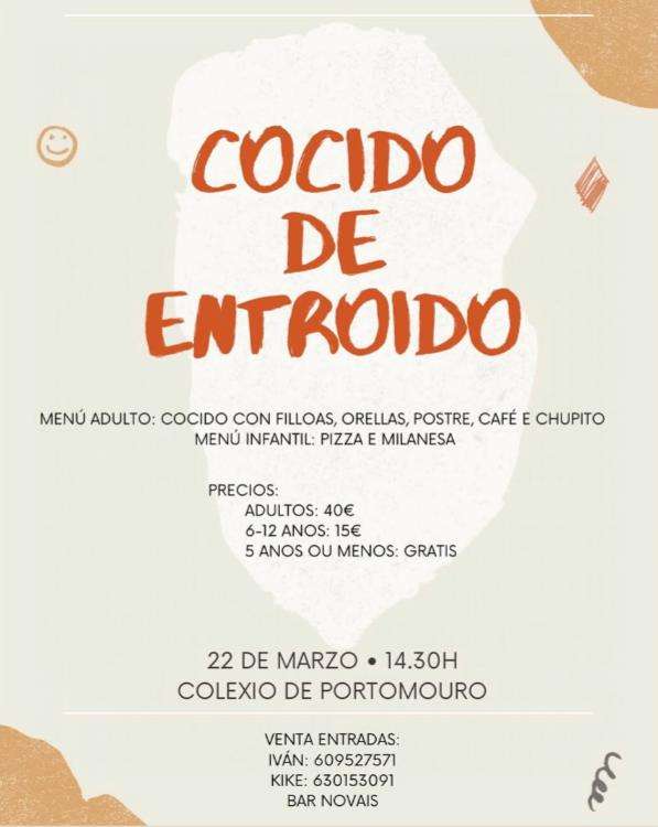 Cocido de Carnaval de Portomouro  en Val do Dubra