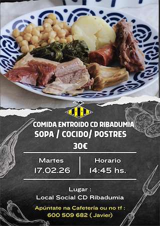 Cocido de Carnaval del CD Ribadumia 