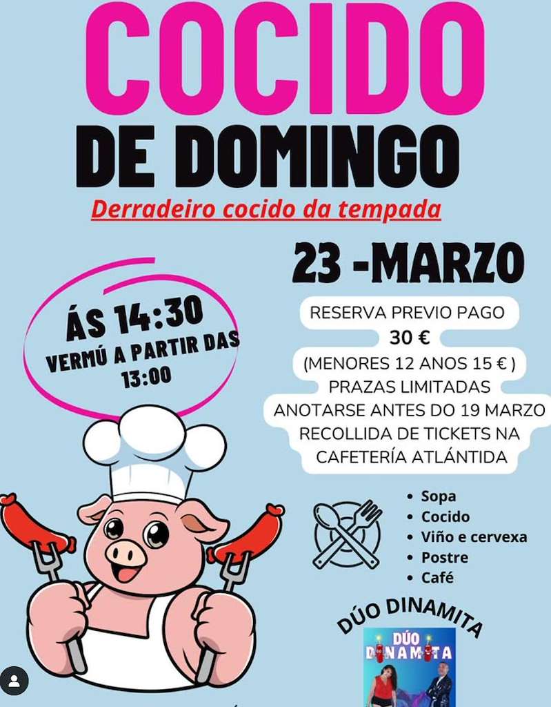 Cocido de Domingo de Matamá en Vigo