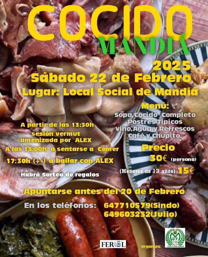 Cocido de Mandiá en Ferrol