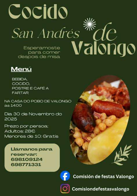 Cocido de San Andrés de Valongo  (2025) en Cerdedo-Cotobade