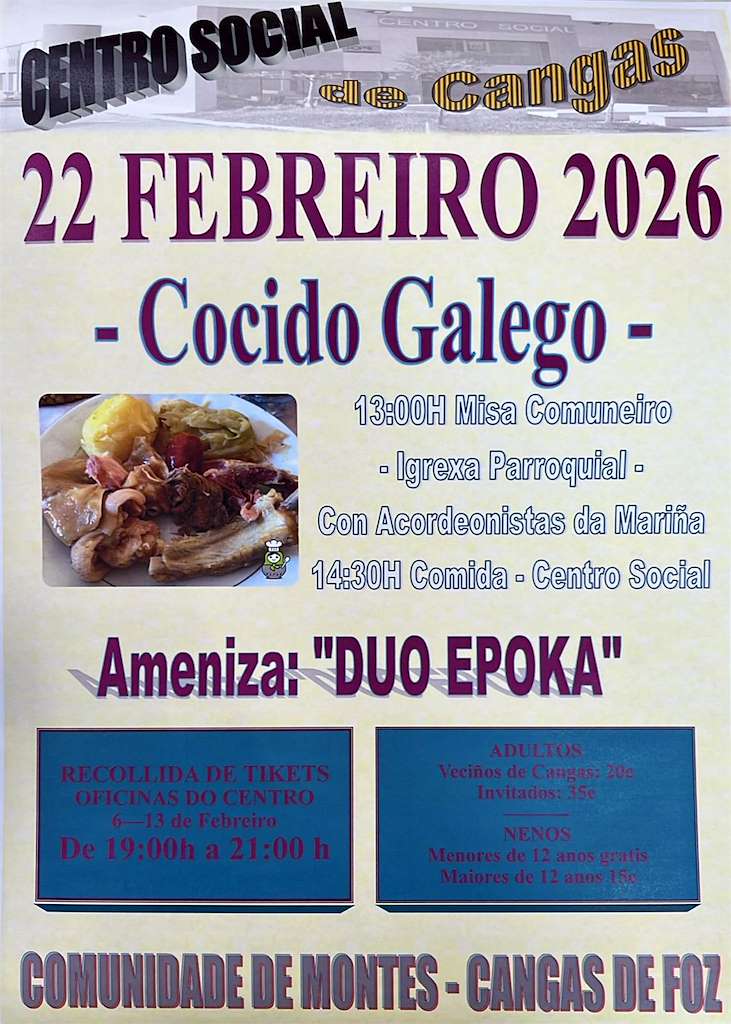 Cocido Gallego de Cangas  en Foz