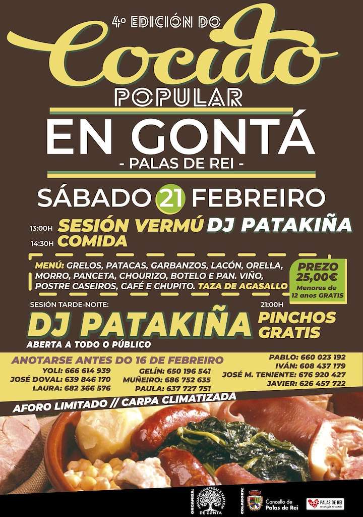 IV Cocido Popular de Gontá en Palas de Rei
