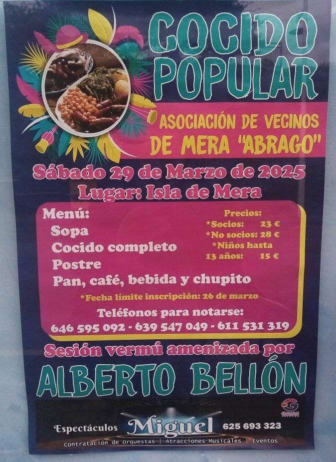 Cocido Popular de Mera en Ortigueira