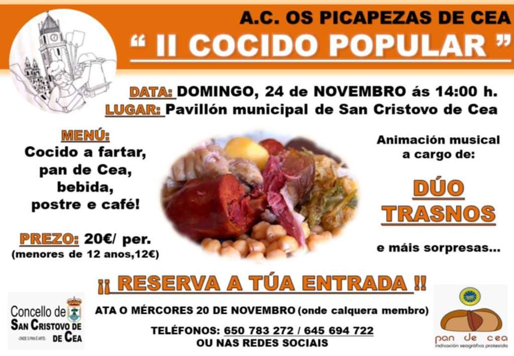 II Cocido Popular  en San Cristovo de Cea