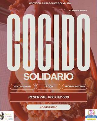 Fechas, información, programa, cartel, imágenes, mapa y ubicación de Cocido Solidario de Villaza (2025)  en  Gondomar