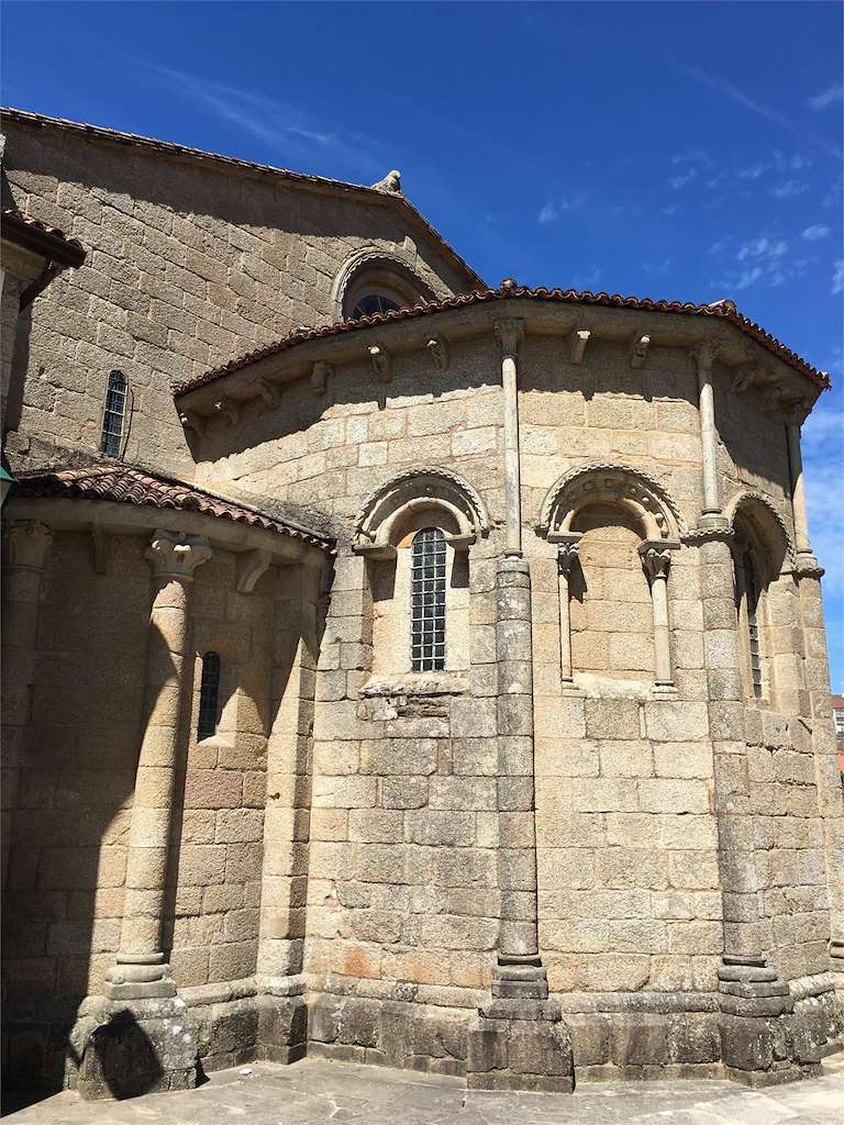 Colegiata Santa María do Sar en Santiago de Compostela