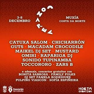 Fechas, información, programa, cartel, imágenes, mapa y ubicación de Comarea (2025)  en  Muxía