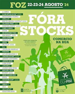 Comercio na Rúa (2026) en Foz