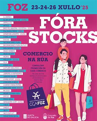 Comercio na Rúa (2026) en Foz