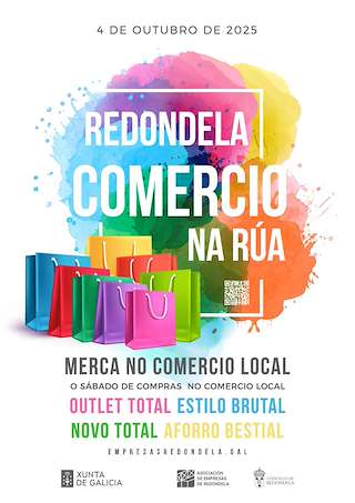 Fechas, información, programa, cartel, imágenes, mapa y ubicación de Comercio Na Rúa (2026)  en  Redondela