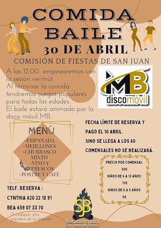 II Gran Comida Popular de San Juan de Bamio en Vilagarcía de Arousa