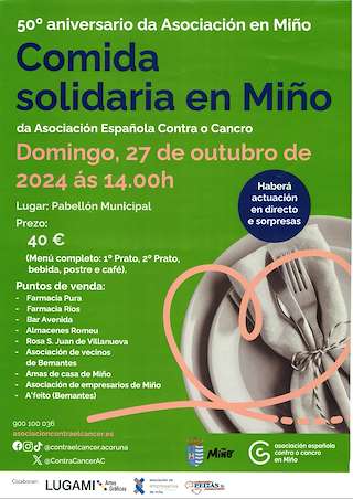 Comida Solidaria  en Miño