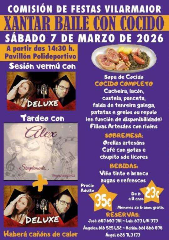 Comida Baile con Cocido  en Vilarmaior