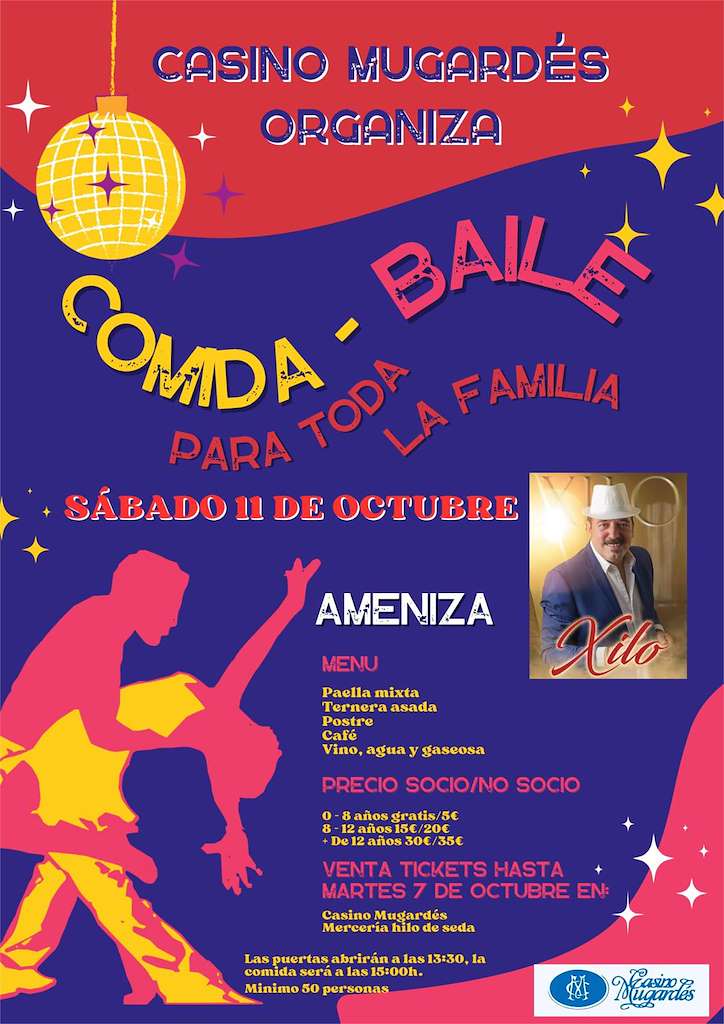 Comida - Baile Para Toda la Familia del Casino  (2025) en Mugardos