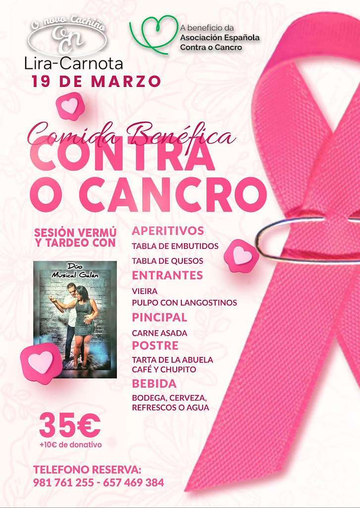 Comida Benéfica Contra o Cancro (2026) en Carnota