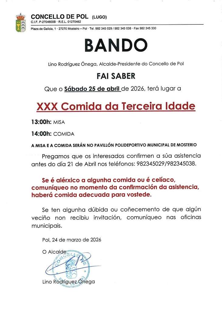 XXX Comida da Terceira Idade (2026) en Pol