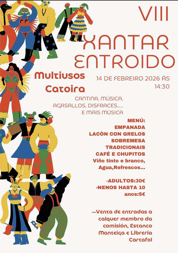 VIII Comida de Carnaval en Catoira