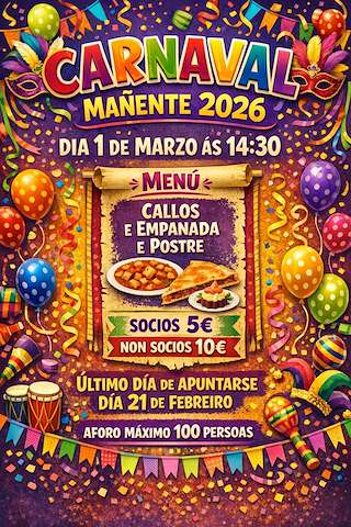 Comida de Carnaval de Mañente