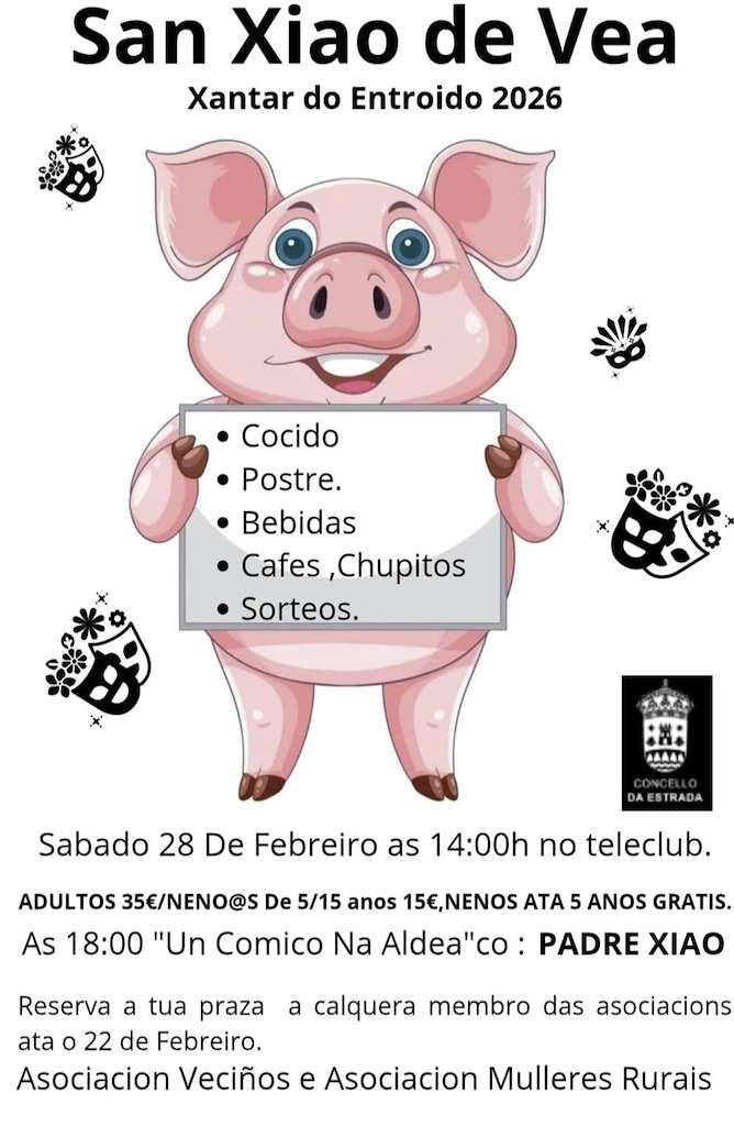 Comida de Carnaval de San Xulian de Vea en A Estrada