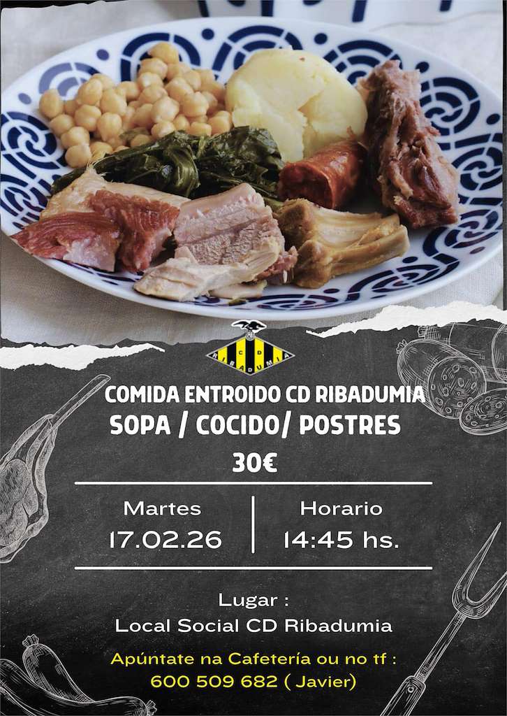 Comida de Carnaval del CD Ribadumia  (2026)