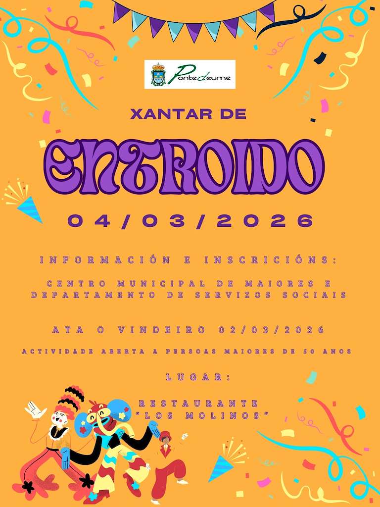 Comida de Carnaval en Pontedeume