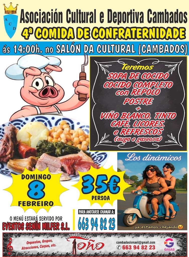 IV Comida de Confraternidad en Cambados