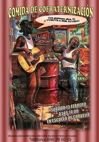 Fechas, información, programa, cartel, imágenes, mapa y ubicación de Comida de Confraternización de Corvelle   en  Vilalba