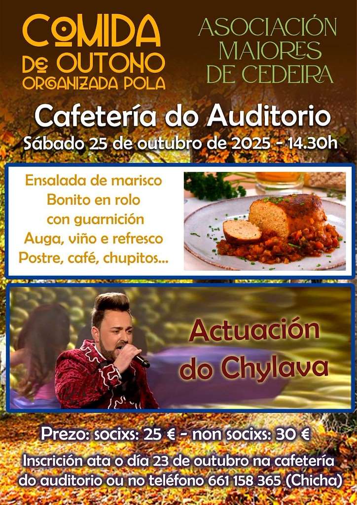 Comida de Outono en Cedeira
