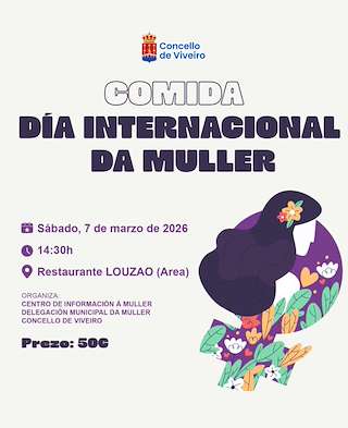Fechas, información, programa, cartel, imágenes, mapa y ubicación de Comida Día Internacional da Muller  (2026)  en  Viveiro
