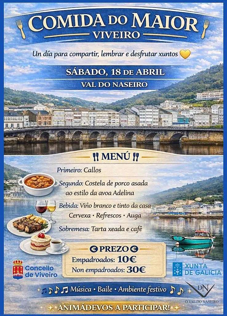 Comida do Maior en Viveiro