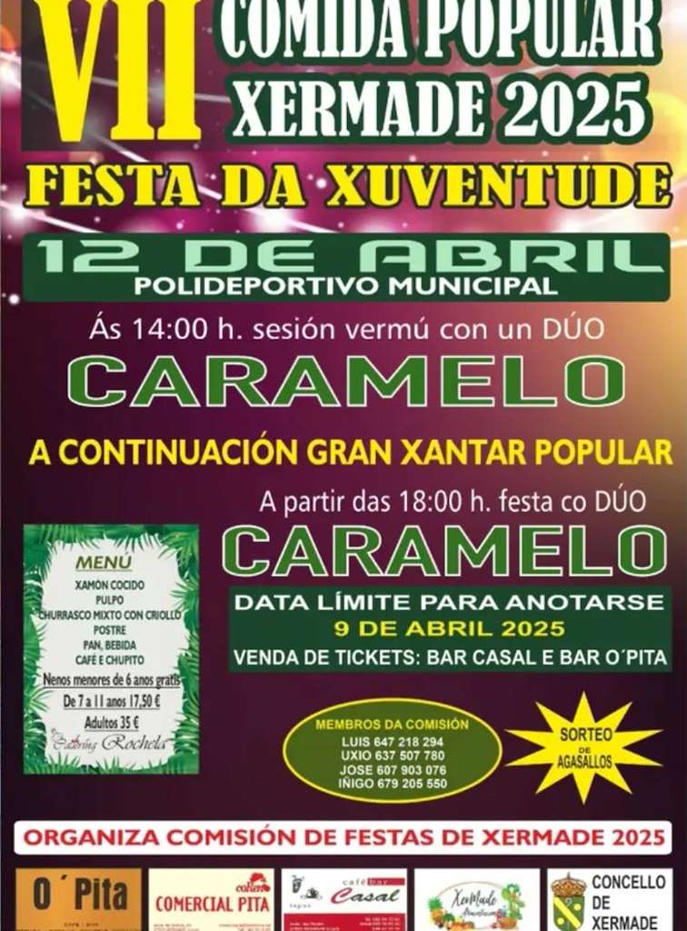 VII Comida Popular en Xermade
