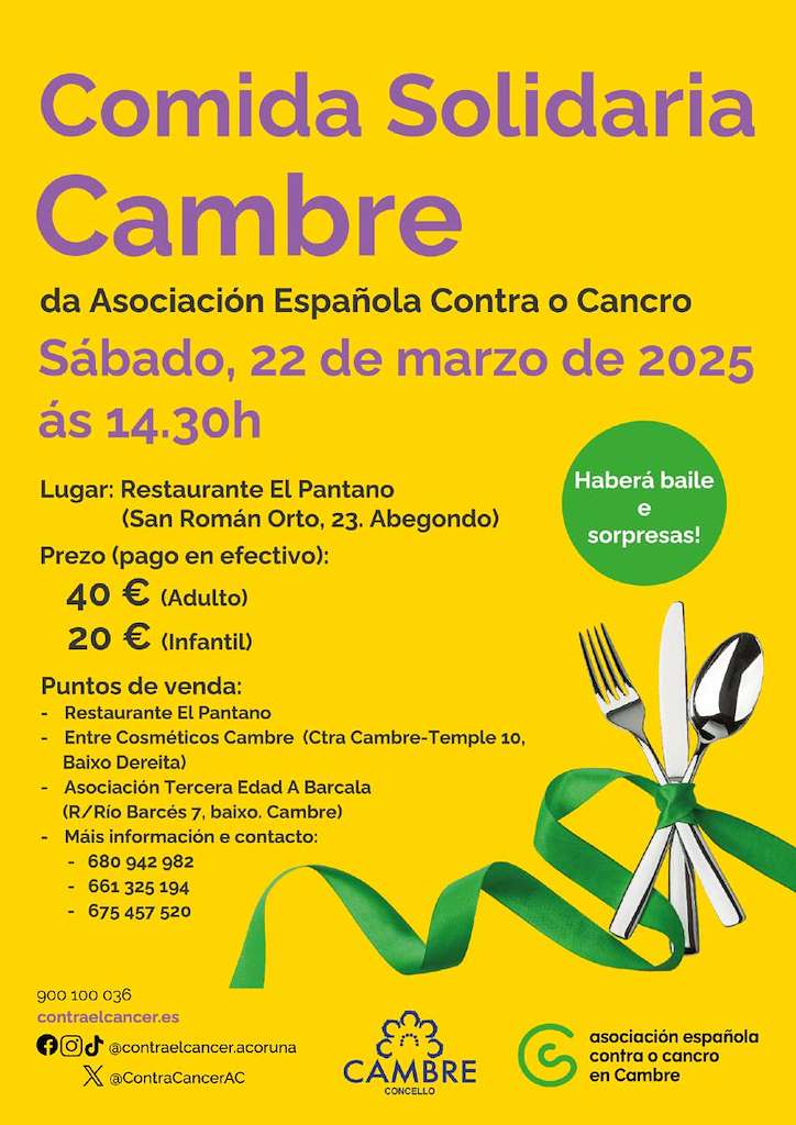 Comida Solidaria  en Cambre