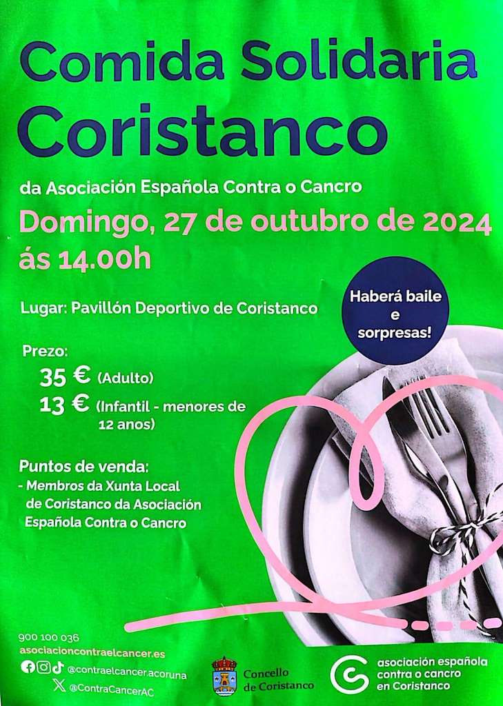 Comida Solidaria en Coristanco