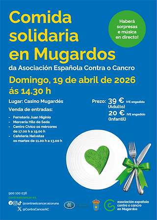 Fechas, información, programa, cartel, imágenes, mapa y ubicación de Comida Solidaria (2026) en Mugardos
