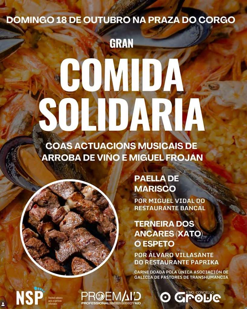 Comida Solidaria (2026) en O Grove
