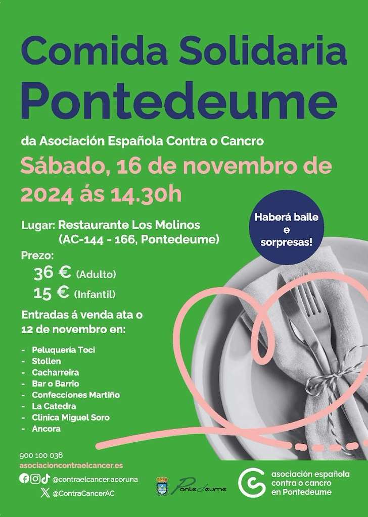 Comida Solidaria en Pontedeume