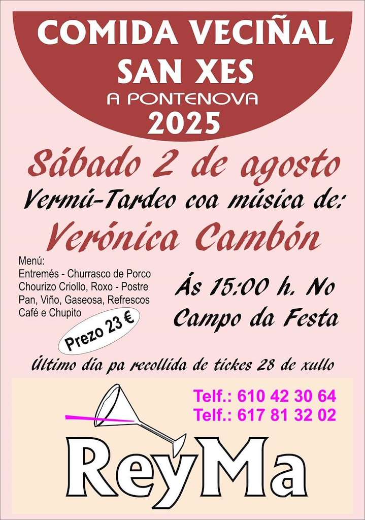 Comida Veciñal de San Xes en A Pontenova