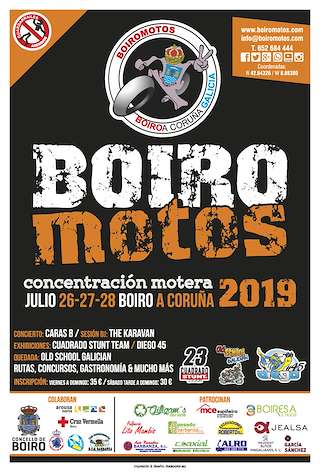 Concentración Motera  en Boiro