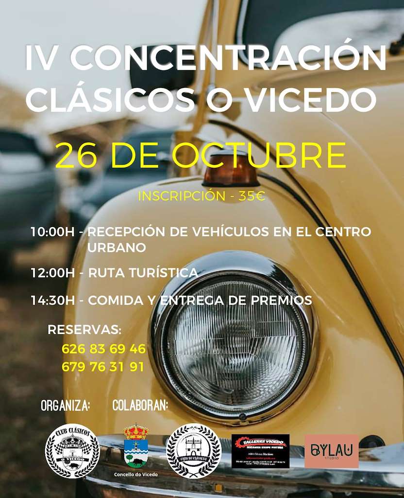 II Concentración Coches Clásicos en O Vicedo