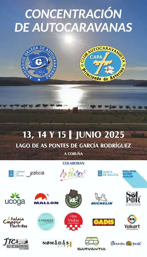 Concentración de Autocaravanas (2025) en As Pontes de García Rodríguez