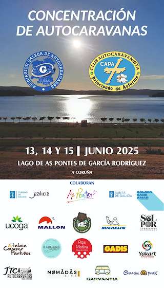 Fechas, información, programa, cartel, imágenes, mapa y ubicación de Concentración de Autocaravanas  en  As Pontes de García Rodríguez