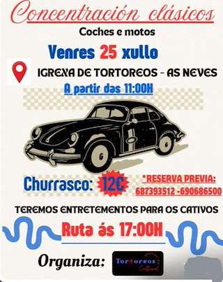 Fechas, información, programa, cartel, imágenes, mapa y ubicación de Concentración de Clásicos   en  As Neves