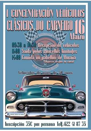 Fechas, información, programa, cartel, imágenes, mapa y ubicación de II Concentración de Clásicos do Carneiro (2026)  en  Caldas de Reis