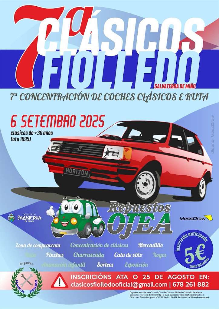 VII Concentración de Clásicos en Salvaterra do Miño